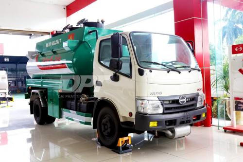 Bồn Xăn Dầu Hino 6 Khối| Xe Bồn Xăng Dầu 6000 Lít Hino