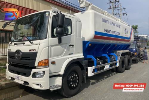 XE BỒN HINO CHỞ CÁM 25 KHỐI | HINO FL8JT7A