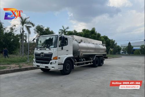 XE BỒN HINO CHỞ CỒN 18 KHỐI | HINO FL