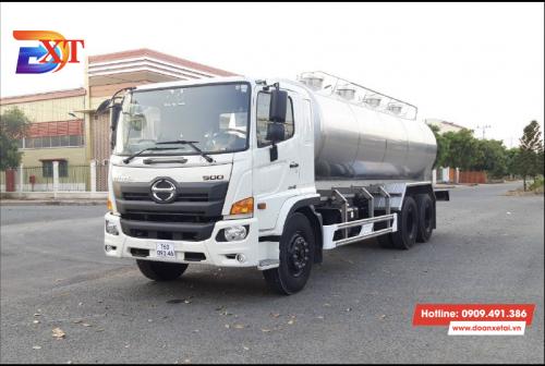 XE BỒN HINO CHỞ NƯỚC DỪA 13 KHỐI | HINO FL8JT7A