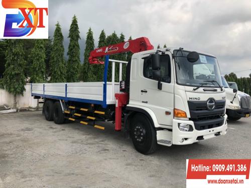 HINO FG 6 TẤN 4 GẮN CẨU UNIC THÙNG DÀI 8M