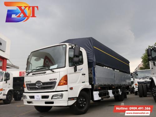 HINO FC 6.5 TẤN THÙNG MUI BẠT DÀI 6M7