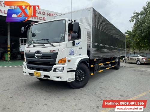 HINO FG 6 TẤN 9 THÙNG KÍN DÀI 10M