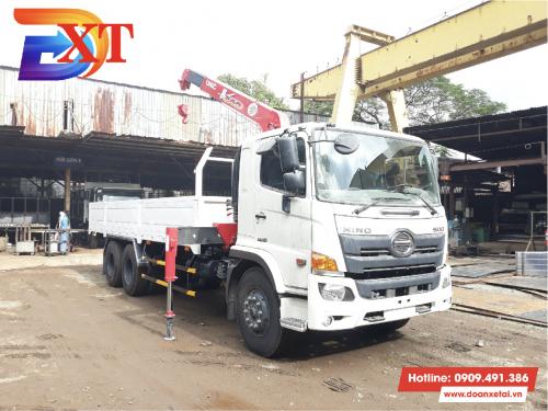 HINO FL 14 TẤN GẮN CẨU UNIC 344TL THÙNG DÀI 10M