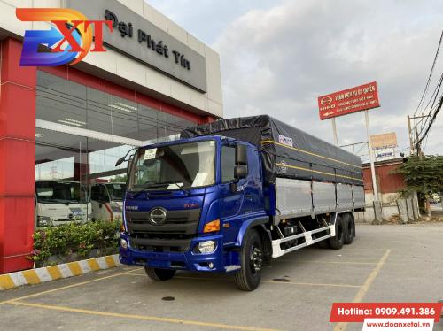 HINO FL 15 TẤN THÙNG MUI BẠT DÀI 9M5