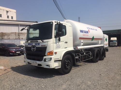 Hino Xi téc Chở Oxy Lỏng 10 Tấn Thể Tích 8100 Lít