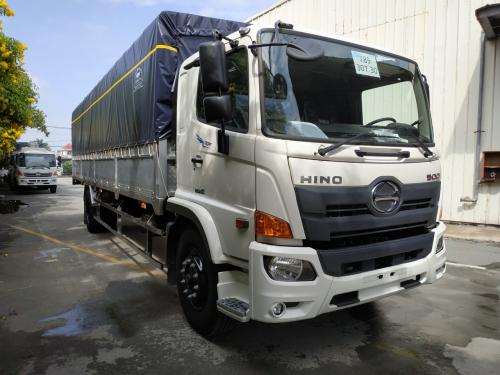 Hino 8.5 Tấn Thùng Mui Bạt Dài 8m6| Hino 8 Tấn 5 Thùng 8m6